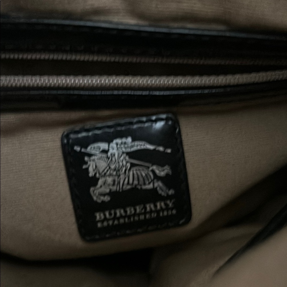 EUC Authentic Burberry Nova Check Hobo - Picture 11 of 16